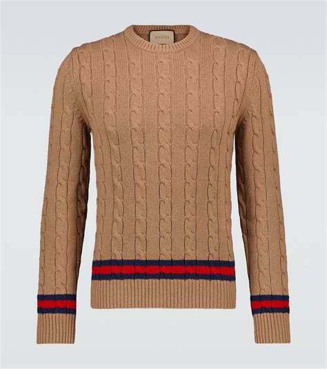 gucci cable knit|sweater gucci store.